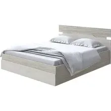 Кровать PROxSON Milton с ПМ 140x200 (ясень шимо светлый/дуб шамони светлый 124)