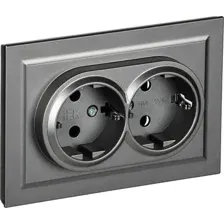 Розетка IEK Brite BR-R21-16-K46-F