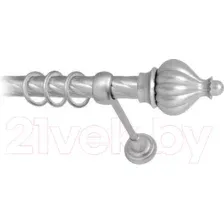 Карниз для штор Lm Decor Купол 145 1р витой 25мм (сатин, 1.8м)