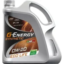 Моторное масло G-Energy Synthetic Eco Life 0W20 API SP ACEA C5 4л