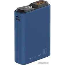 Внешний аккумулятор Olmio QS-10 10000mAh (темно-синий)