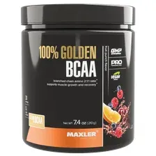 BCAA Maxler 100% Golden BCAA (фруктовый пунш, 210 г)