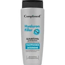 Шампунь для волос Compliment Hyaluron Filler с эффектом керапластики 400мл