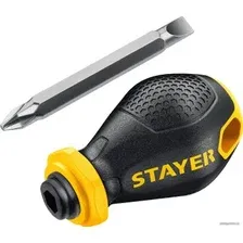 Отвертка Stayer Hercules-Mini 2-in-1 38 мм переставная PH2/SL6 2511_z02