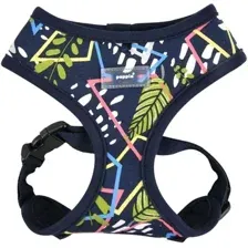 Шлея Puppia Botanical PAUA-HA1823-NY-M (синий)