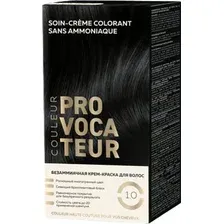 Крем-краска для волос Provocateur Couleur тон 1.0 (идеальный черный)