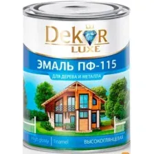 Эмаль Dekor ПФ-115 (1.8кг, голубой)