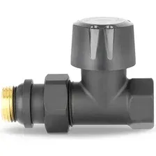 Клапан термостатический Varmega Прямой 1/2 / VMDV06-210404 (черный)