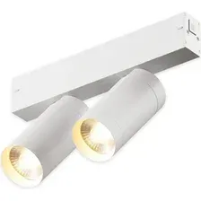 Трековый светильник AM Group Plain Cylinder AM590 2X10W 3000K WH