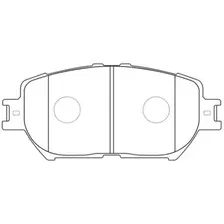 Комплект тормозных колодок, дисковый тормоз FIT FP1052