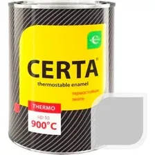 Эмаль Certa Антикоррозийная Термостойкая до 700°С 0.8 кг (серебристый)