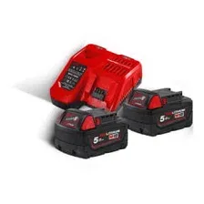 Набор аккумуляторов для электроинструмента Milwaukee M18 NRG-502 / 4933459217