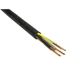 Провод силовой Автопровод ВВГнг(А)-LS 5x2.5-0.66 (100м, черный)