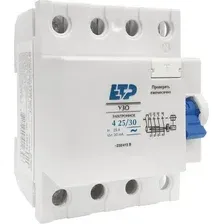 Устройство защитного отключения ETP 4п 25А 30мА DLF364 / 18032 (электронное)