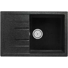 Кухонная мойка Berge BR-7603 (черный матовый)