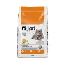Наполнитель для туалета бентонитовый комкующийся RO-CAT Orange 10 л, 8,5 кг (8699245858297)
