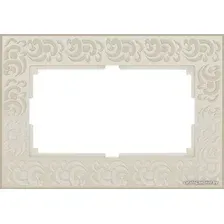 Рамка Werkel Flock WL05-Frame-01-DBL (слоновая кость)