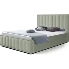Кровать ФорестДекоГрупп Стелла 2 180x200 с ПМ и бельевым ящиком (Veluta Lux 14)