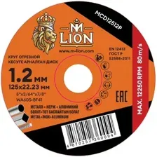 Отрезной диск M-Lion MCD12512P