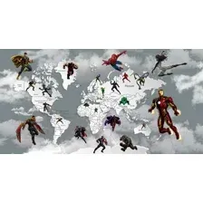Фотообои листовые Citydecor Superhero 1 (500x260)