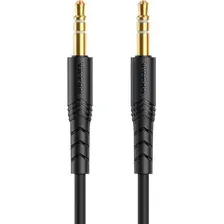 Кабель Vipfan L04 3.5 мм - 3.5 мм (1 м, черный)