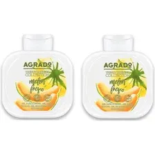 Гель для душа Agrado 1+1, Сочная Дыня, 2х750 мл