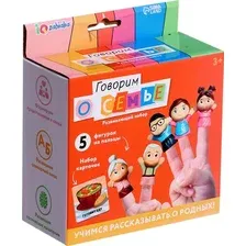 Развивающая игра Zabiaka IQ Говорим о семье 10361416