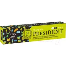 Зубная паста PresiDent Juicy Lime 12+ (70г)