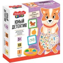 Настольная игра Baby Toys Юный детектив. Дело голодного корги / 05750