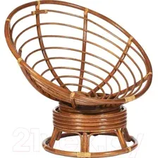 Кресло-качалка TetChair Papasan W 23/01 B без подушки (орех)