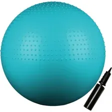 Гимнастический мяч Indigo Anti-Burst IN003 65 см (бирюзовый)