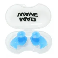 Беруши для плавания Mad Wave Ergo (синий)