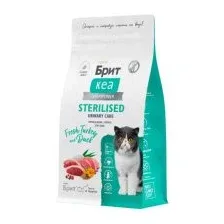 Корм для кошек Брит Кеа Sterilised Urinary Care, 1067061, индейка/утка, 1.5 кг