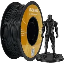 Филамент Kingroon PLA-CF 1.75мм HC135 (1 кг, черный)