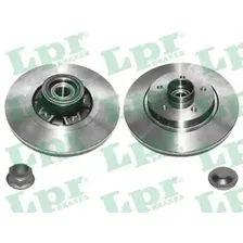 Тормозной диск LPR R1070PCA полный , задняя ось
