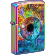 Зажигалка Zippo Spacey Eye Multi Color 46431