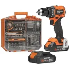 Дрель-шуруповерт Daewoo Power DAA 4021Li Set Box (с 2-мя АКБ, кейс)