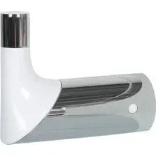 Крючок для ванны Swensa Lock SWR-6600-01-CRM (белый/хром)