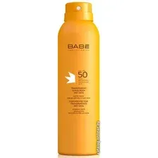 Спрей солнцезащитный Laboratorios BABE Прозрачный влагоустойчивый SPF50 200 мл