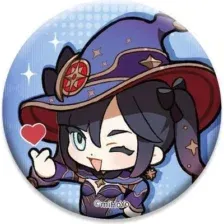 Значок miHoYo Chibi Expressions Character Can Badge Mona GEN205