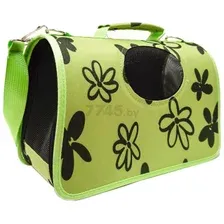 Сумка-переноска для животных FOR FRIENDS Flowers M 43х22x25 см (СП07-M)