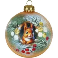 Шар новогодний Декарт 8К0004