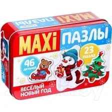 Набор пазлов Puzzle Time Веселый Новый год 4868653 (46 эл)