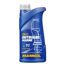 2-х тактное лодочное моторное масло MANNOL Outboard Marine 7207, 1л / 141