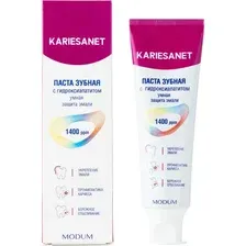 Зубная паста Modum Kariesanet с гидроксиапатитом 100 г