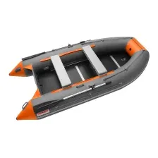 Надувная лодка Roger Boat Hunter Keel 3500 (малокилевая, графит/оранжевый)