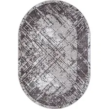 Ковер для жилой комнаты Merinos Silver F391-OVAL-GRAY (2x4)