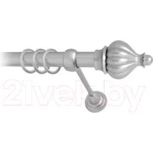 Карниз для штор Lm Decor Купол 145 1р гладкий 25мм (сатин, 4м)