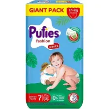 Трусики-подгузники Pufies Pants Fashion Extra Large Plus 17+кг (50 шт)
