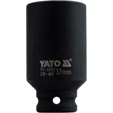 Головка ударная 1/2" 32 мм 6 граней глубокая YATO (YT-1052)
